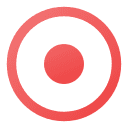 Red icon — page is blocked